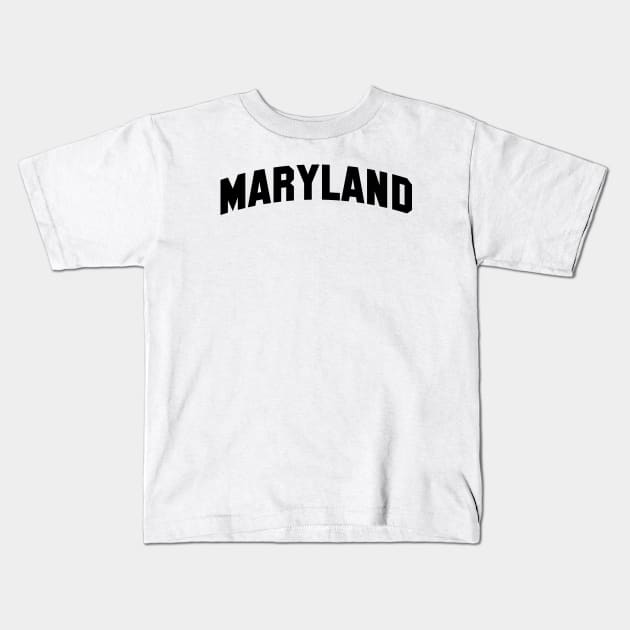 Maryland Kids T-Shirt by Texevod